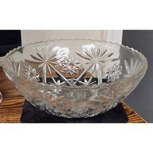 Anchor Hocking Star of David 10" Bowl